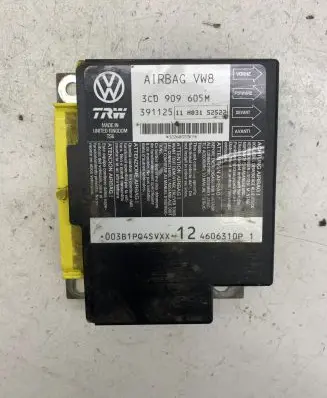 Volkswagen PASSAT B6 Airbag control unit/module 3C0909605M