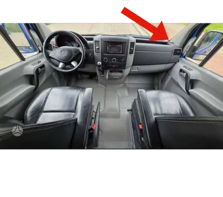 Mercedes-Benz Sprinter W906 Side speaker trim/cover A9066890108 DN17729