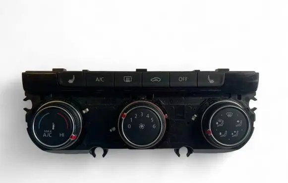 Volkswagen Golf VII Interior fan control switch 5G0907426AA