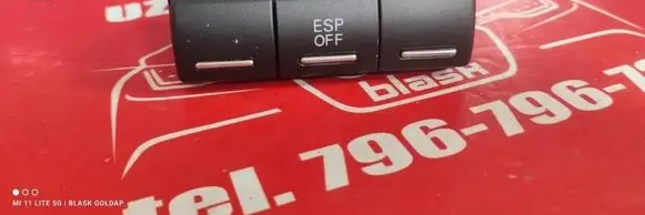 Audi A3 S3 8P ESP (stability program) switch 8P0927134B 14042003