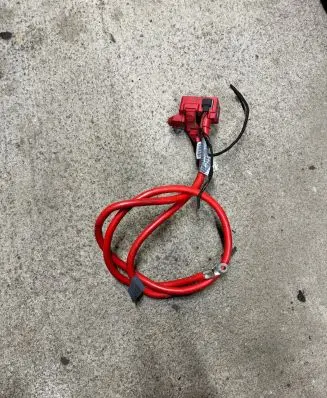 BMW 5 E60 E61 Positive cable (battery) 6989782 10304410