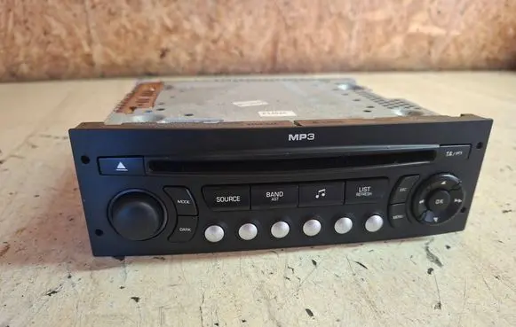 Peugeot 207 Radio/CD/DVD/GPS head unit 96643698XT A2C53250038