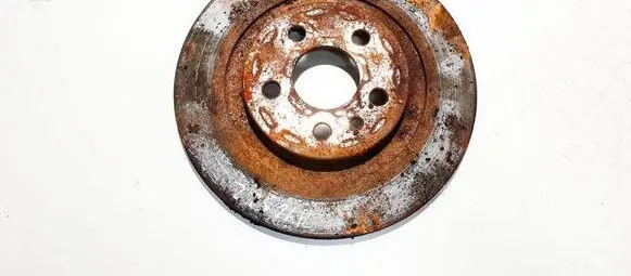Citroen C8 Rear brake disc neventiliuojamas