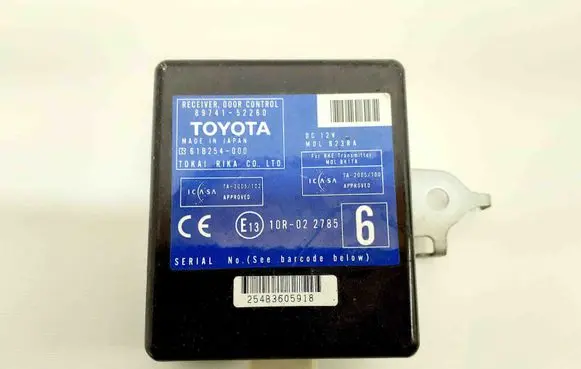 Toyota Yaris Door central lock control unit/module 8974152260