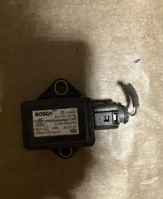 Audi A8 S8 D3 4E ESP acceleration yaw rate sensor 8E0907637A