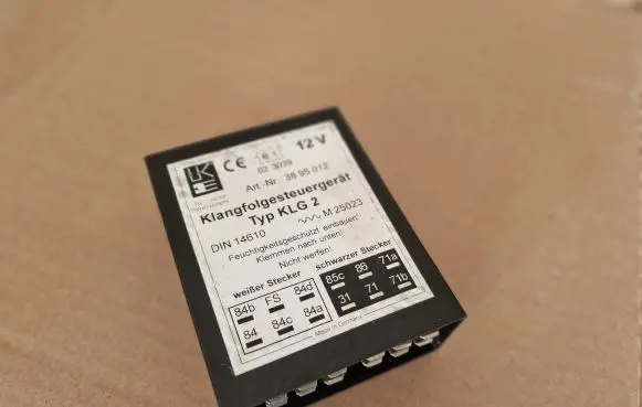 Peugeot 307 Other relay KLG2 TYPKLG2 3895012