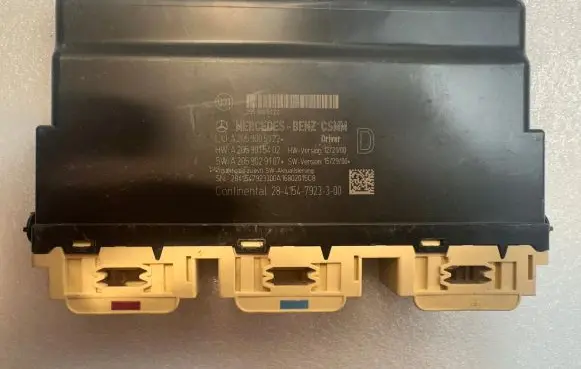 Mercedes-Benz C W205 Seat control module A2059005122 A2059015402 A2059029107
