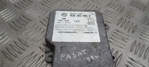 Volkswagen PASSAT B5.5 Airbag control unit/module 6q0909605b 5wk42869