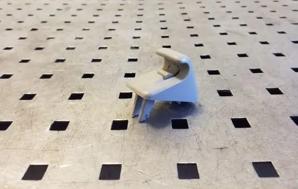 Sun visor clip/hook/bracket