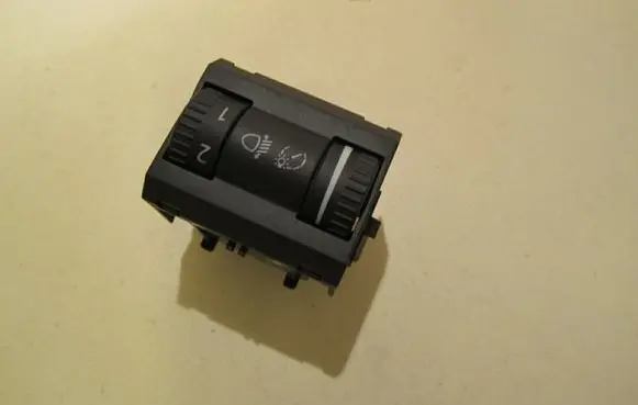 Skoda Octavia Mk2 (1Z) Headlight level height control switch 1Z0941333