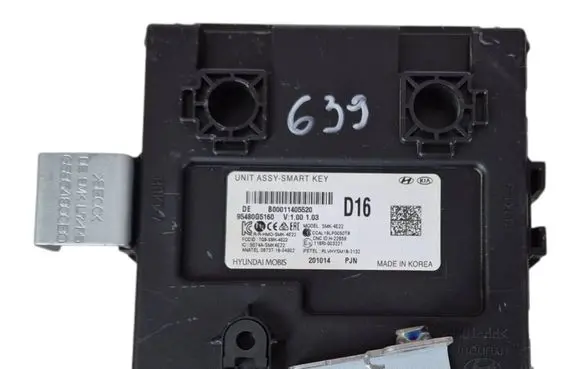 KIA Niro Immobilizer control unit/module 95480G5160