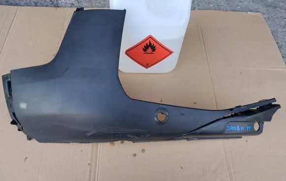 Peugeot 3008 II Front bumper corner part panel trim 9810869777