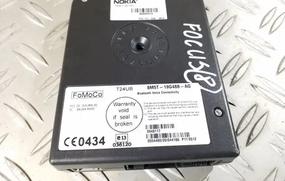 Ford Focus Bluetooth control unit module 8M5T19G488AG 036120 661AARX42