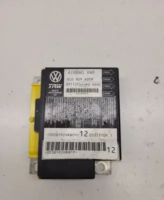 Volkswagen PASSAT B6 Airbag control unit/module 3C0909605M