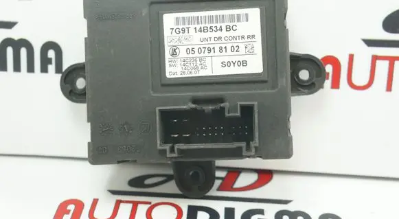 Ford Mondeo MK IV Door control unit/module 7G9T14B534