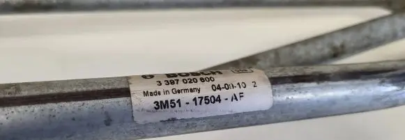 Ford Focus C-MAX Front wiper linkage and motor 3M5117504AF 3397020600
