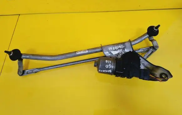 Dacia Sandero Front wiper linkage and motor 8200619512 0390241544