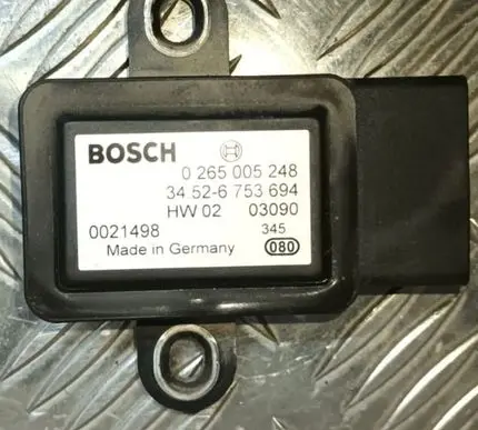 BMW 5 E39 ESP acceleration yaw rate sensor 0265005248 34526753694 03090