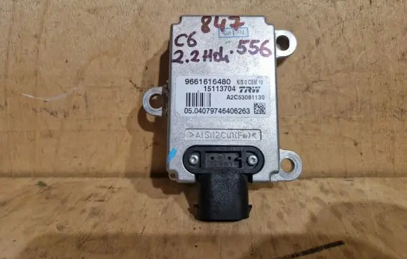 Citroen C6 ESP acceleration yaw rate sensor 15113704 9661616480 A2C53081139
