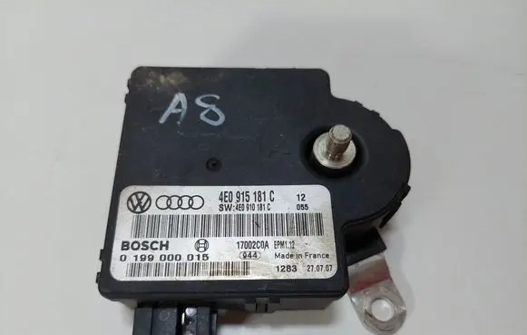 Audi A8 S8 D3 4E Battery control module 4E0915181C