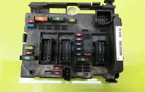 Peugeot 307 BSM Control unit 9650663880