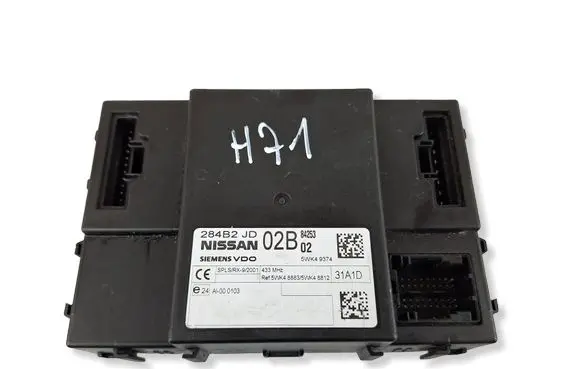 Nissan Qashqai Comfort/convenience module 284B2JD02B