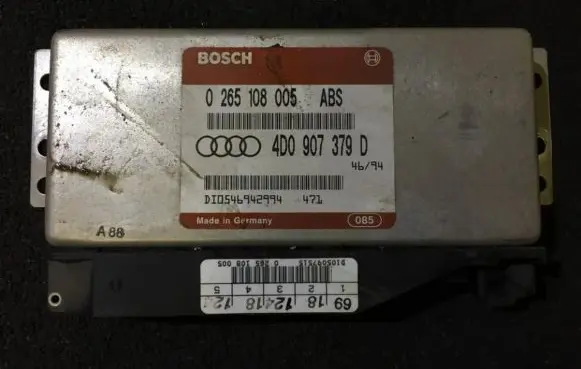 Audi A4 S4 B5 8D ABS control unit/module 4d0907379d 0265108005