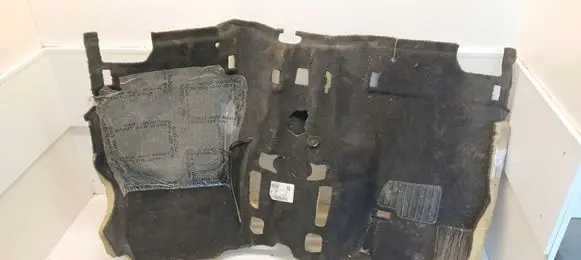 BMW 7 F01 F02 F03 F04 Front floor carpet liner 7217846 110097