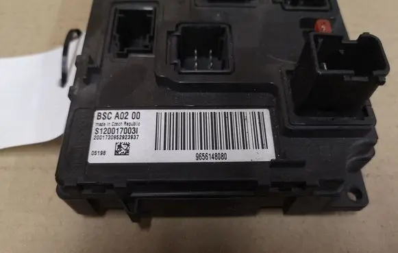 Peugeot 407 Tow bar trailer control unit/module S120017003I BSCA0200 9656148080