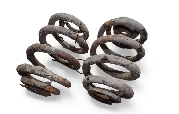 Rear coil spring
