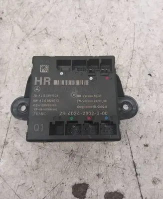 Mercedes-Benz C W204 Other control units/modules A2128209026 A2129004206 A2129020003
