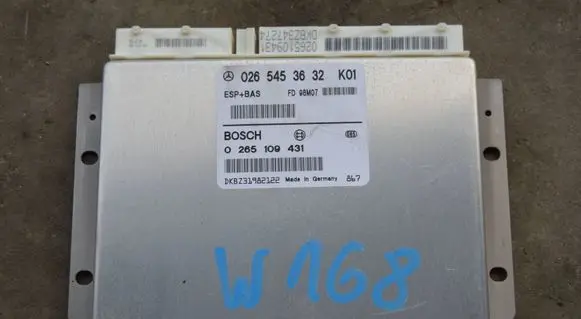 Mercedes-Benz A W168 ESP (stability system) control unit 0265453632 DKB731982122 0265109431