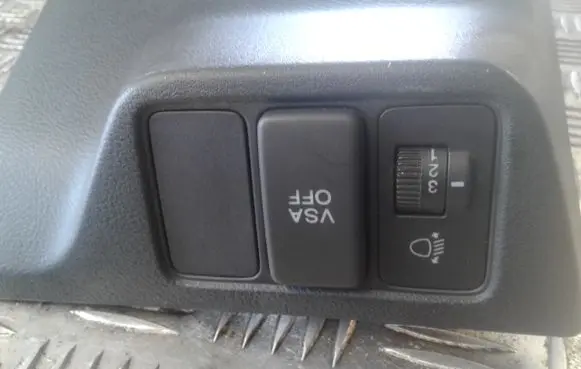 Honda FR-V Headlight level height control switch 77300SJD6010