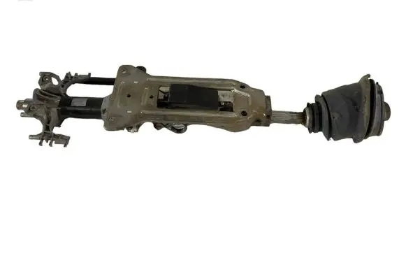 Steering wheel axle set