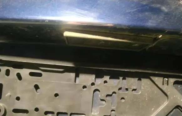 Citroen C8 Number plate light