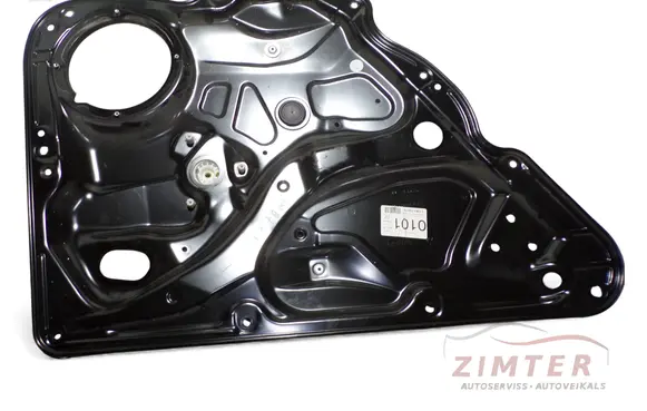 Volkswagen PASSAT B7 Rear window lifting mechanism without motor 3AA839755