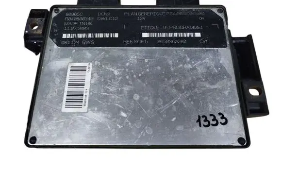 Citroen C5 Engine control unit/module 9650359580 9650360280