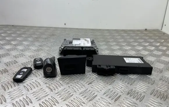 BMW 3 E90 E91 Engine ECU kit and lock set 7809212