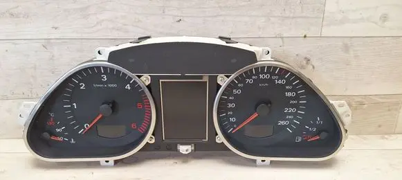 Audi A6 S6 C6 4F Speedometer (instrument cluster) 5540007312 554000731202 5550007301