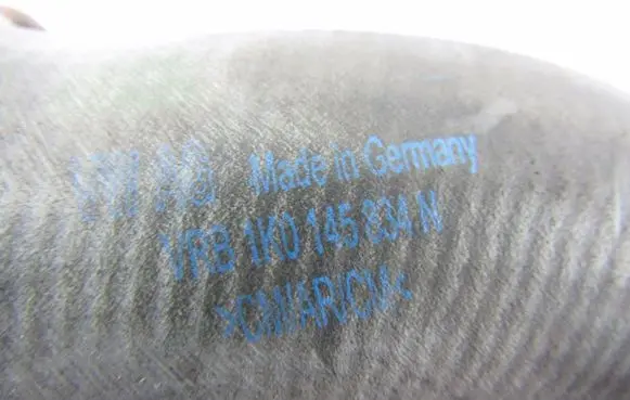 Audi TT TTS Mk2 Intercooler hose/pipe 1K0145834N
