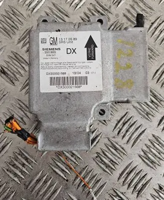 Opel Signum Airbag control unit/module 13170589 330518650 5WK43471