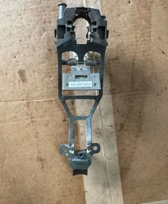 Volkswagen Touareg I Front door exterior handle 7L0839885A