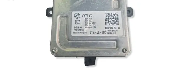 Audi A6 S6 C7 4G Headlight ballast module Xenon 4G0907397D