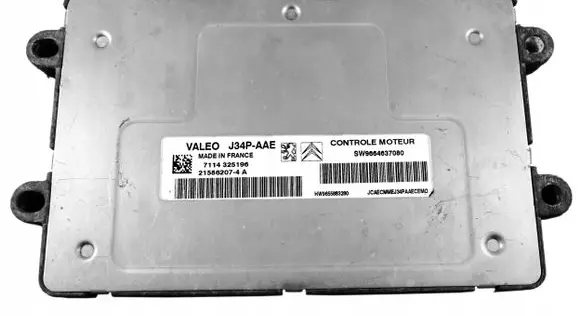 Peugeot 206 Engine control unit/module 9664637080
