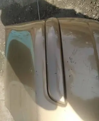 Nissan Tiida C11 Rear bumper trim bar molding 