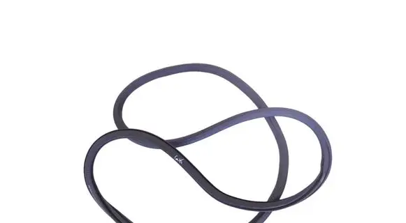 Rubber seal rear door