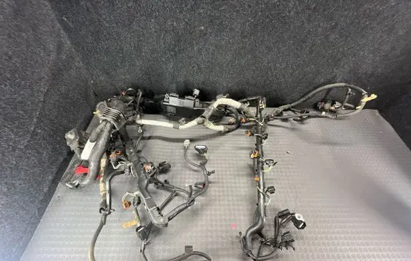Jaguar XF X250 Engine installation wiring loom 8W8312B637
