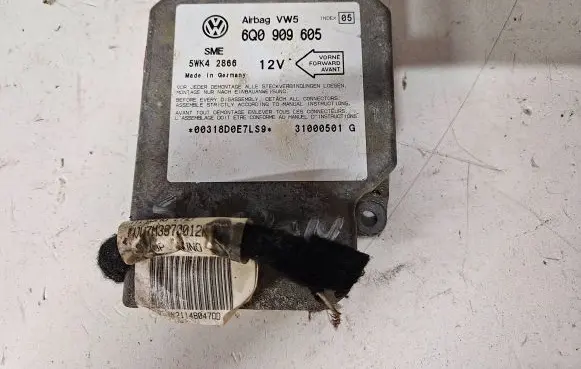 Volkswagen Sharan Airbag control unit/module 6Q0909605 5WK42866 31000501G