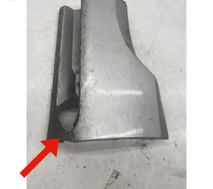 Volvo S80 Side skirt rear trim 30744250