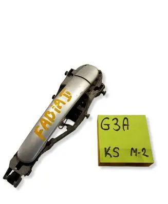 Skoda Fabia Mk2 (5J) Front door exterior handle 1U0837885A